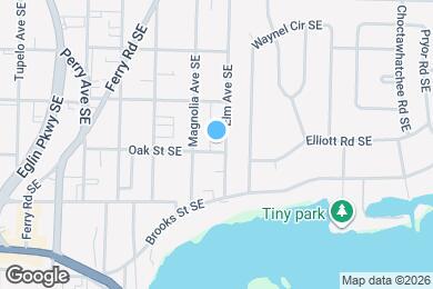 Map image of the property - 217 Oak St SE