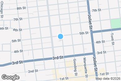 Map image of the property - 437 Wright St