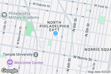 Map image of the property - 2114 N Franklin St