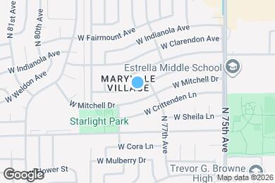 Map image of the property - 7721 W Whitton Ave