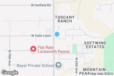Map image of the property - 23834 N 66th Ln