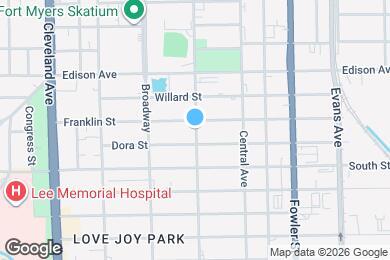 Map image of the property - 2518 Jackson St