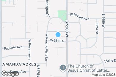 Map image of the property - 5256 W 3830 S