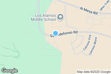 Map image of the property - 1990 Camino Redondo