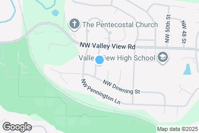 Map image of the property - 1212 NW 54th St