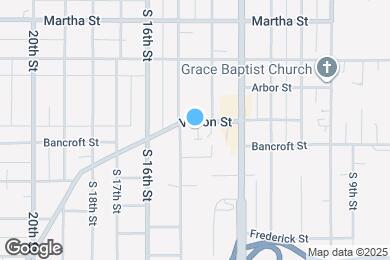 Map image of the property - 1415 Vinton St