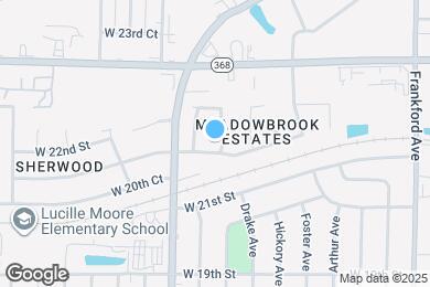 Map image of the property - 2802 W 21st Ct