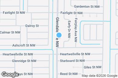 Map image of the property - 1019 Glendale Ave NW