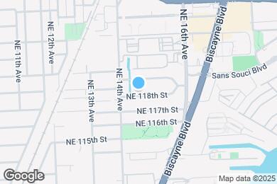 Map image of the property - 1451 NE 118th St