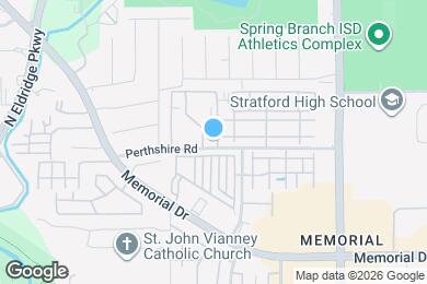 Map image of the property - The Palms at Memorial Apartments