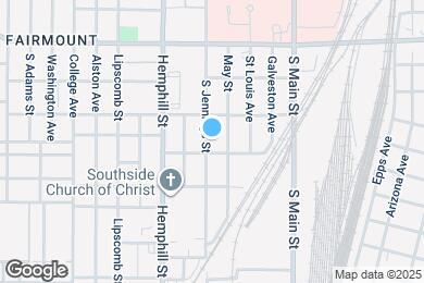 Map image of the property - 1923 S Jennings Ave