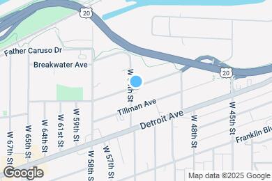 Map image of the property - 5307 Herman Ave