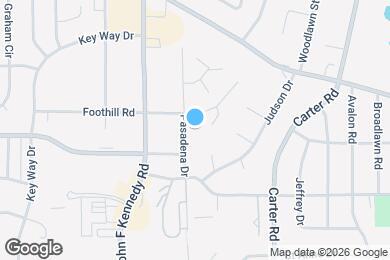 Map image of the property - 2220 Pasadena Dr