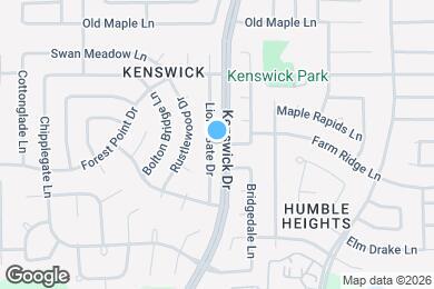 Map image of the property - 20014 Lions Gate Dr