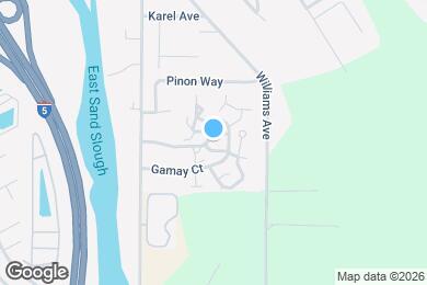 Map image of the property - Cabernet Apartments & Duplexes