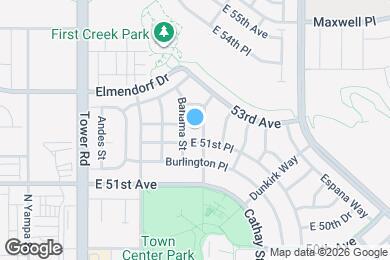 Map image of the property - 18868 E 52nd Ave