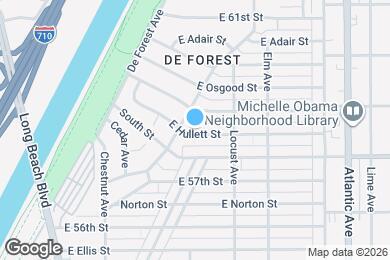 Map image of the property - 195 E Hullett St