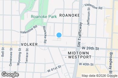 Map image of the property - 1003 W 38th St