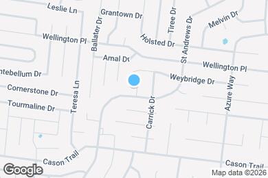 Map image of the property - 1514 Killarney Dr