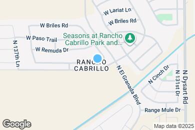 Map image of the property - 13435 W Desert Moon Way