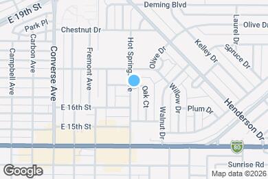 Map image of the property - 1547 Hot Springs Ave