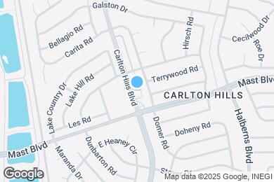 Map image of the property - Carlton Ridge