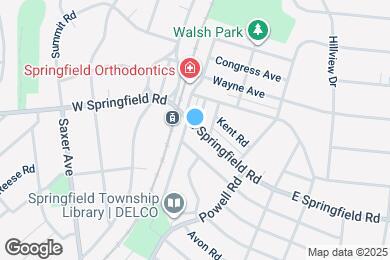 Map image of the property - 26 E Springfield Rd