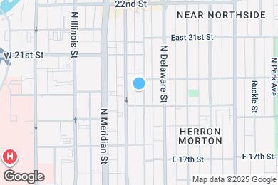 Map image of the property - 1924 N Talbott St