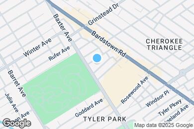 Map image of the property - 1614 Lucia Ave