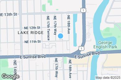 Map image of the property - 1101 N Victoria Park Rd