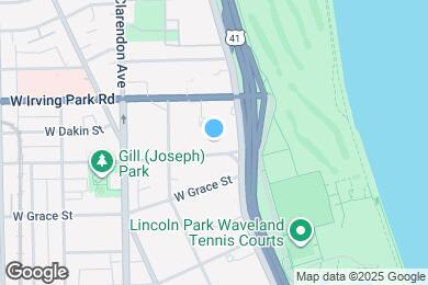 Map image of the property - 630 W Sheridan Rd