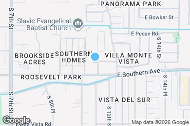 Map image of the property - 5814 S 11th St
