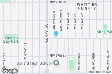 Map image of the property - 1464 NW 70th St