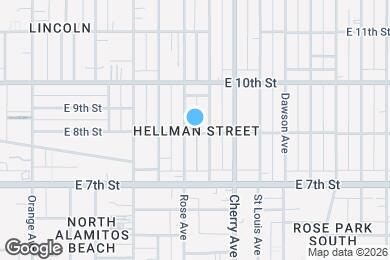 Map image of the property - 1817 E 8th St