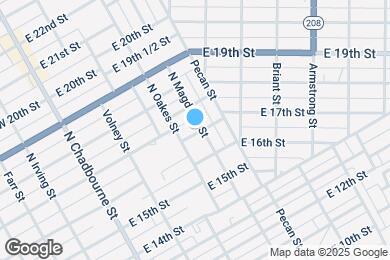 Map image of the property - 1703 N Magdalen St
