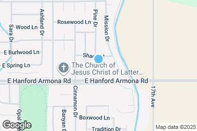 Map image of the property - 1134 Pine Ct