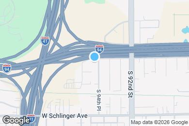 Map image of the property - 407 S 94th Pl