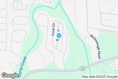Map image of the property - 420 Kara Ln