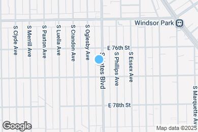 Map image of the property - 7636 S Yates Blvd