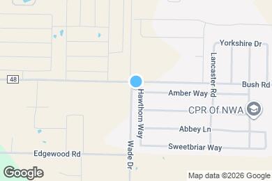 Map image of the property - 610 Hawthorn Way