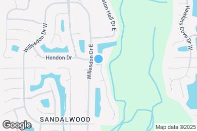 Map image of the property - 1930 Hollington Dr