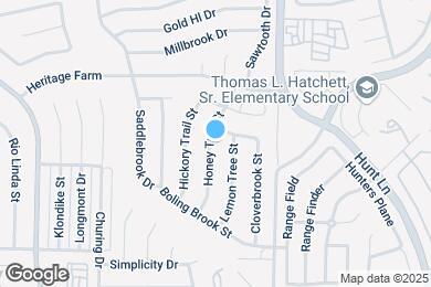 Map image of the property - 1030 Honey Tree St