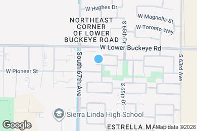 Map image of the property - 2836 S 66th Ave