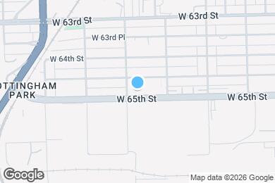 Map image of the property - 6946 W 65th St