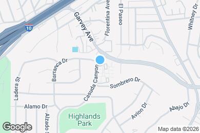 Map image of the property - 126 Casuda Canyon Dr