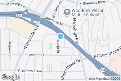 Map image of the property - 518 Naranja Dr