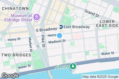 Map image of the property - 32 Rutgers St