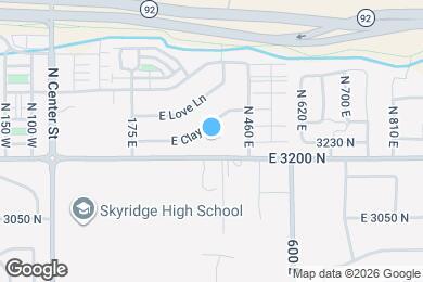 Map image of the property - 3249 N Clay Ct