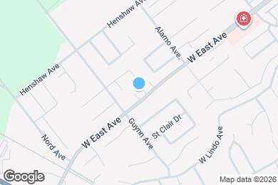 Map image of the property - 940 W East Ave