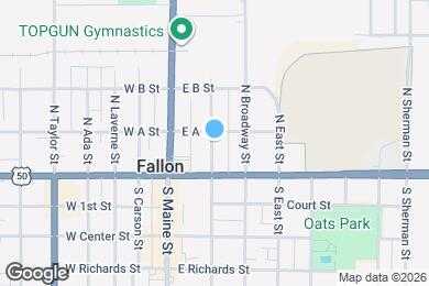 Map image of the property - 70 N Nevada St